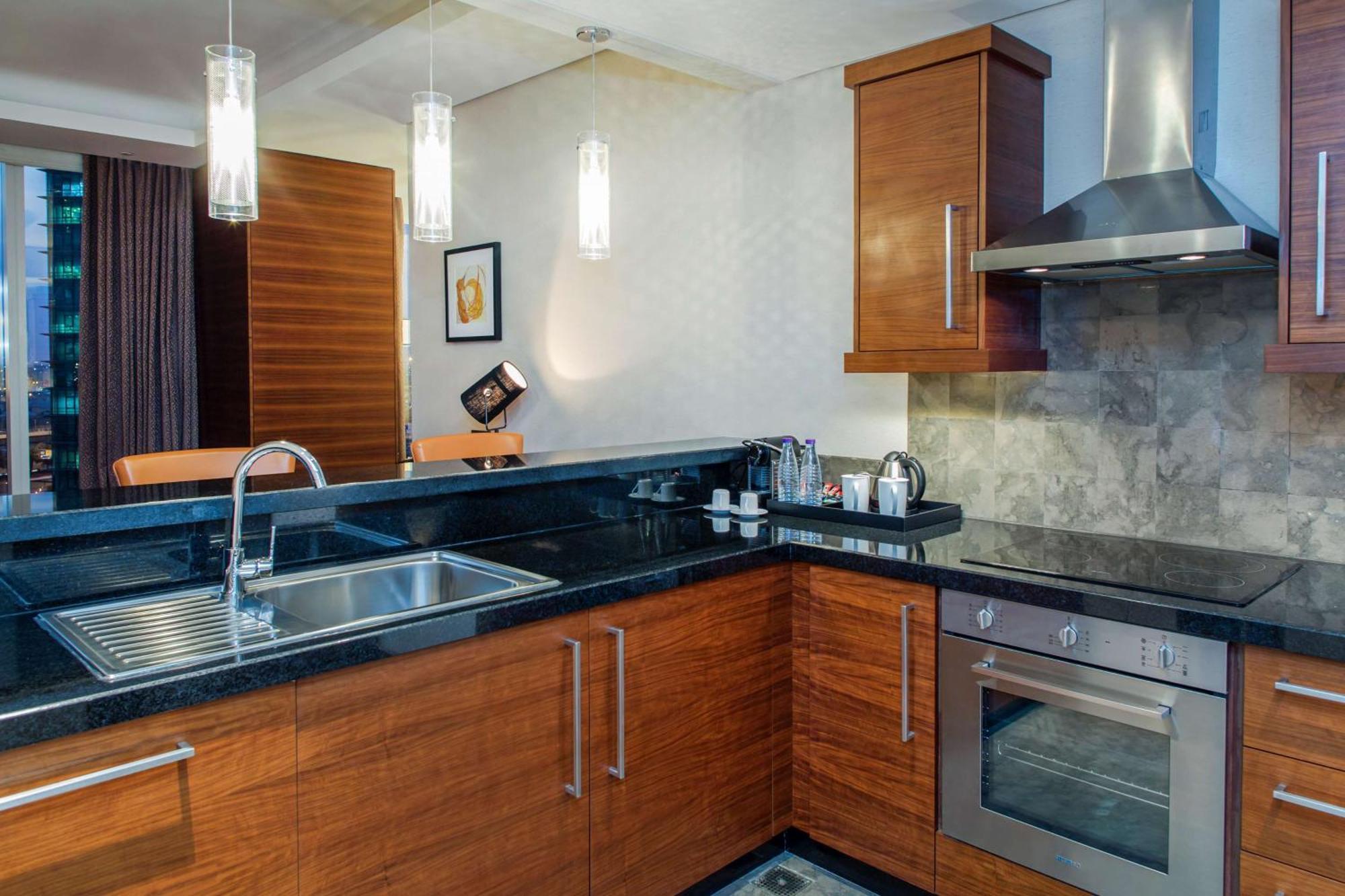 Hilton Riyadh Hotel & Residences Eksteriør bilde A kitchen in a hotel