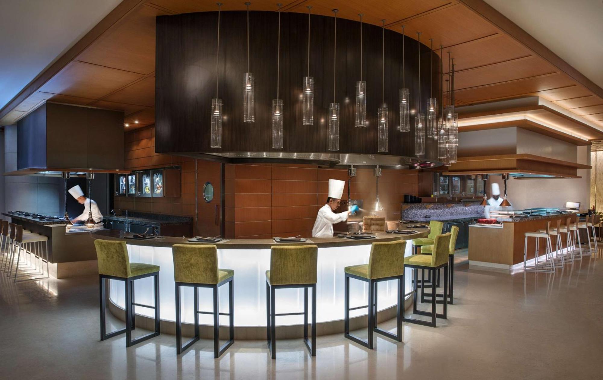 Hilton Riyadh Hotel & Residences Eksteriør bilde The kitchen at the restaurant